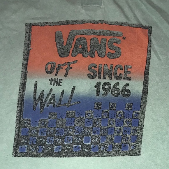 Vintage Vans off the wall tshirt - Picture 2 of 5